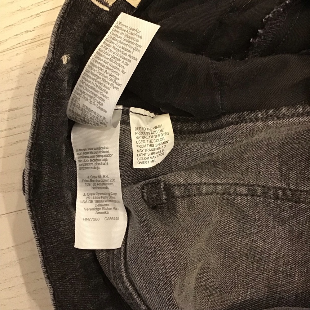 Madewell Stovepipe 29 Women's Jeans Raw Hem Faded Black Mid Rise Slim Straight - Picture 13 of 16